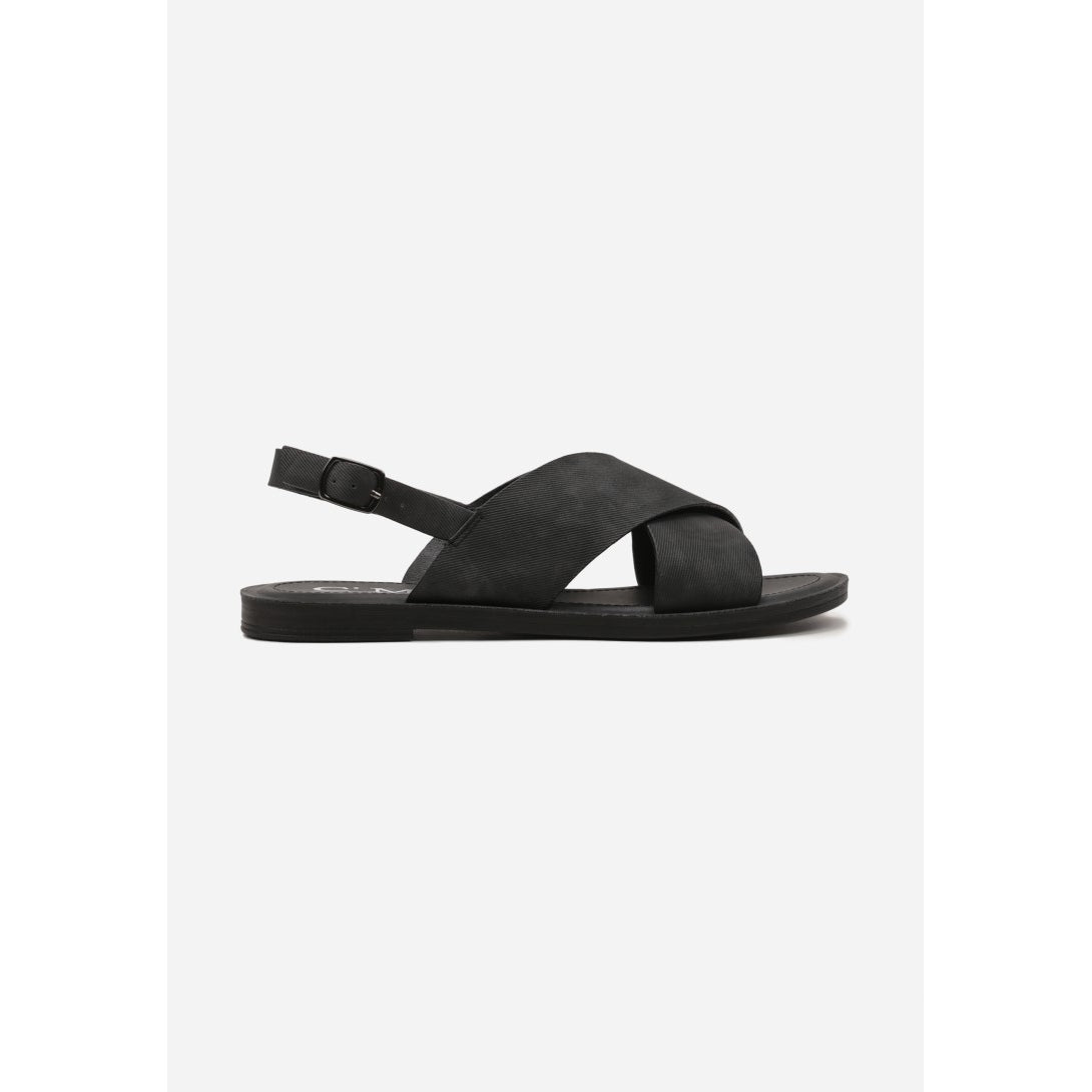 Flache Sandalen