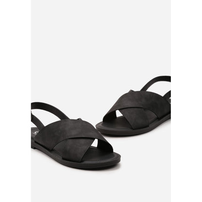 Flache Sandalen