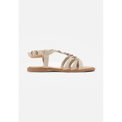 Flache Sandalen