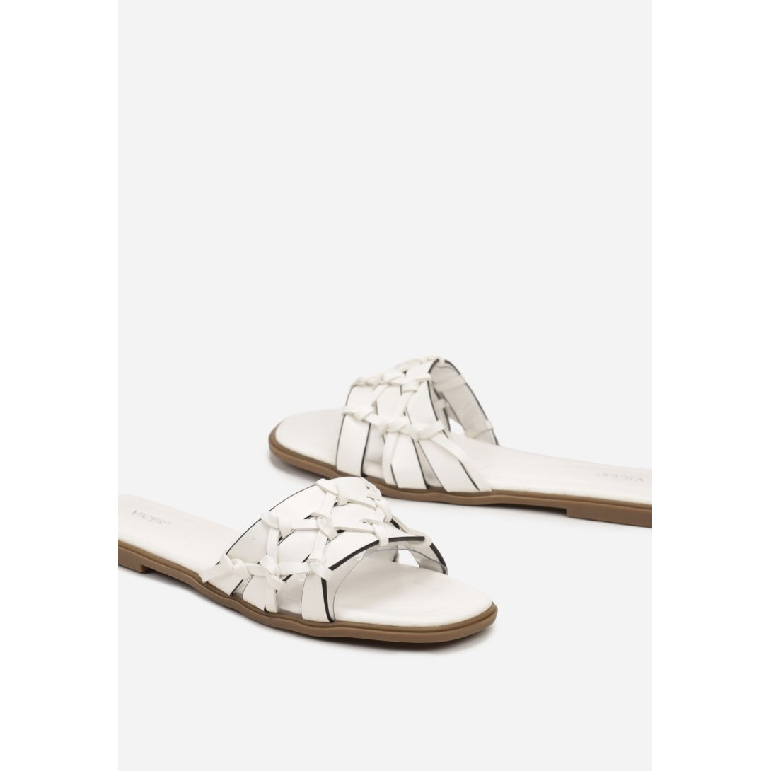 Flache Sandalen