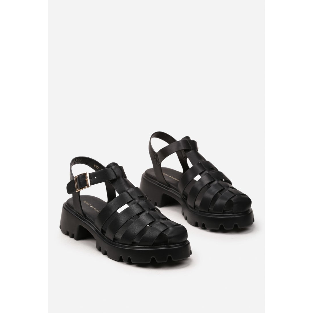 Sandalen mit hohem Absatz