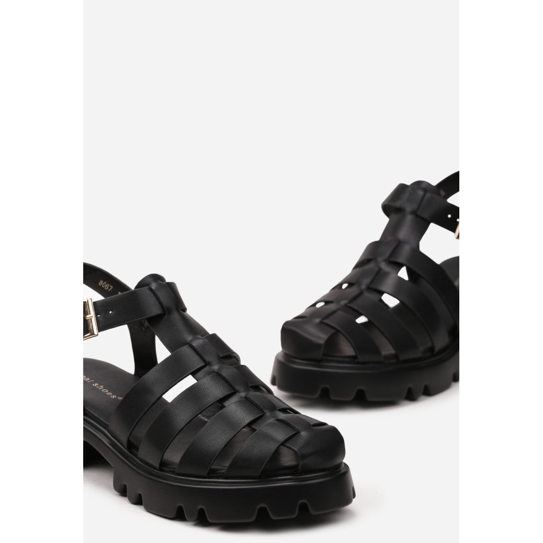 Sandalen mit hohem Absatz