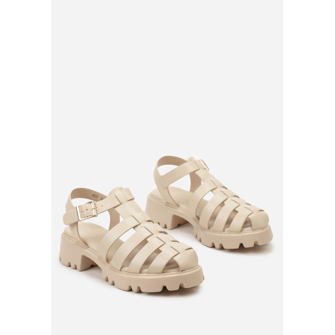 Sandalen mit hohem Absatz