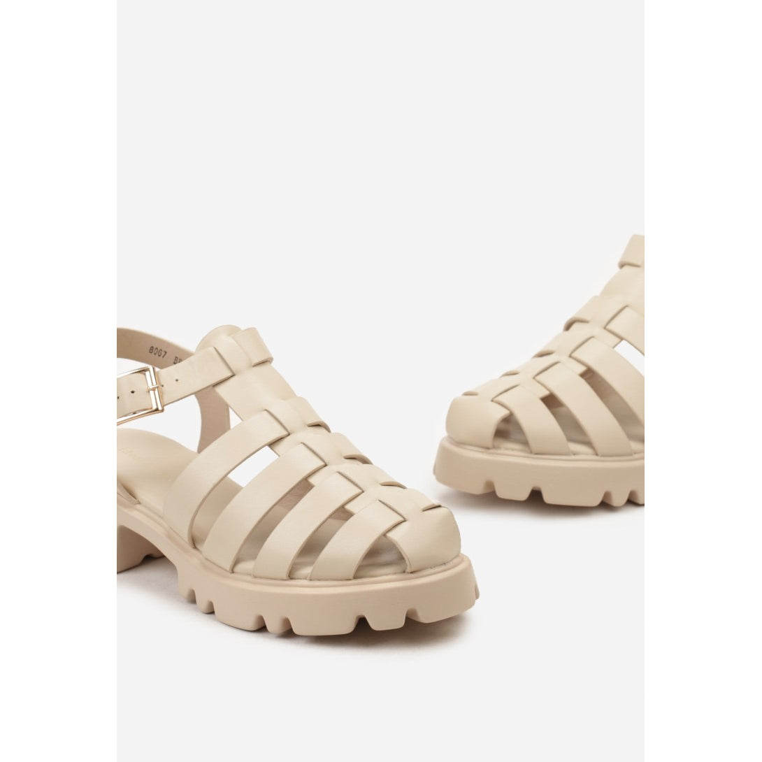 Sandalen mit hohem Absatz