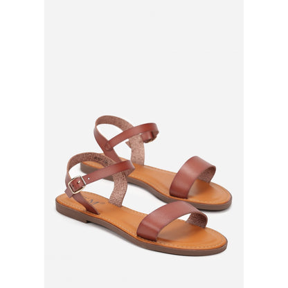 Flache Sandalen