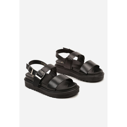 Flache Sandalen